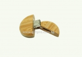 木製圓形USB